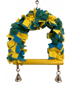 Parrot-Supplies Cozy Snuggle Cloth Parrot Swing Medium Parrot-Supplies Cozy Snuggle Cloth Parrot Swing Medium